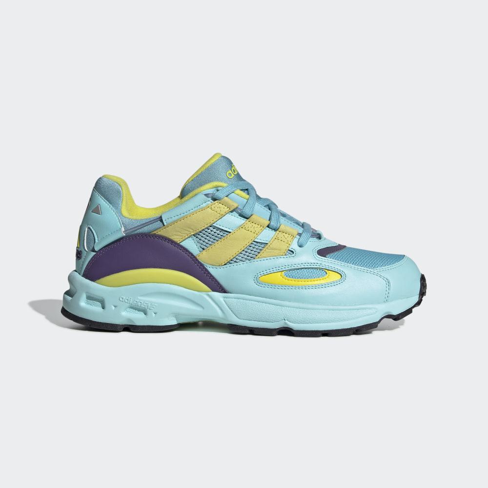 Adidas Men's LXCON 94 Originals Shoes Light Turquoise/Yellow Ireland EG8790